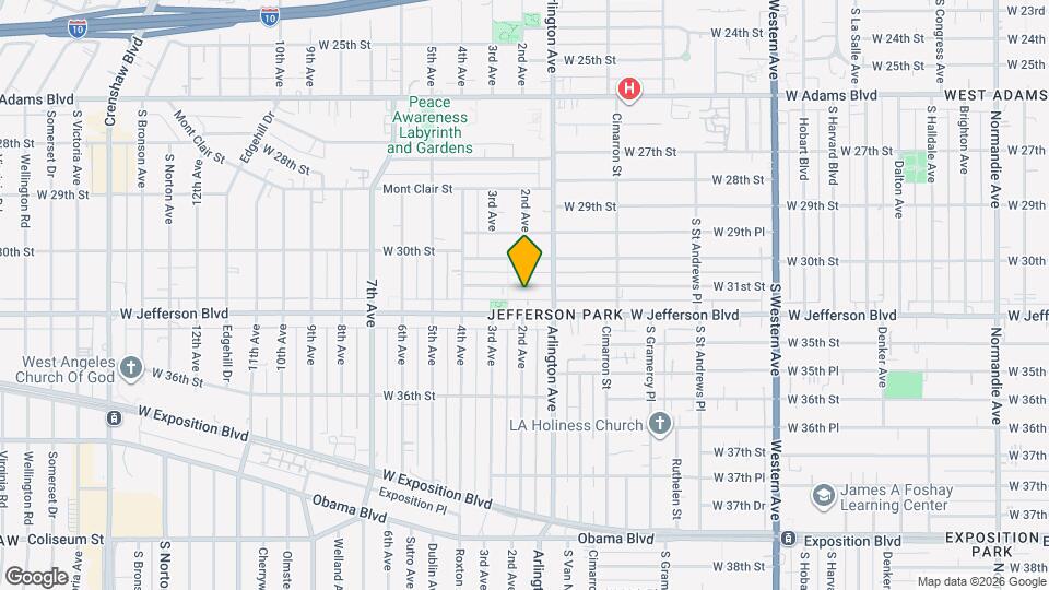 2332 W 31st St Map and Location Details