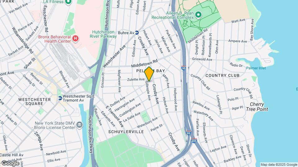 1446 Gillespie Ave Map and Location Details