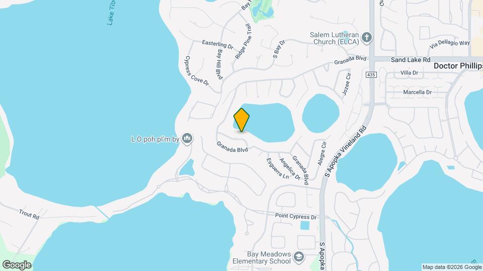 9135 San Ambrosio Dr Map and Location Details