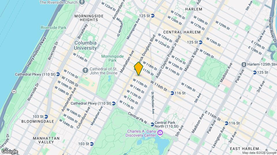 246 W 116th St Map and Location Details