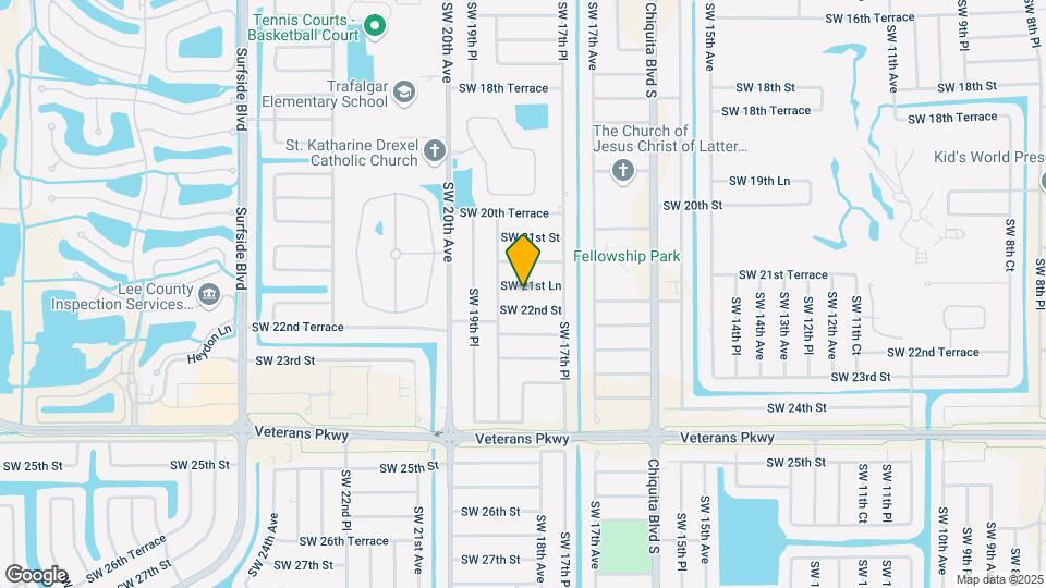 1810 SW 21st Ln Map and Location Details