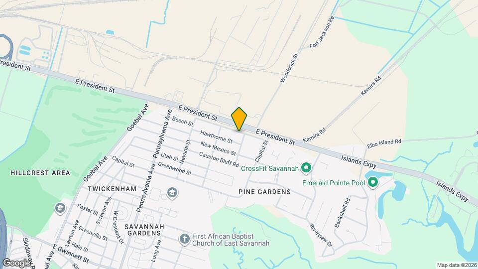 2217 Beech St Map and Location Details