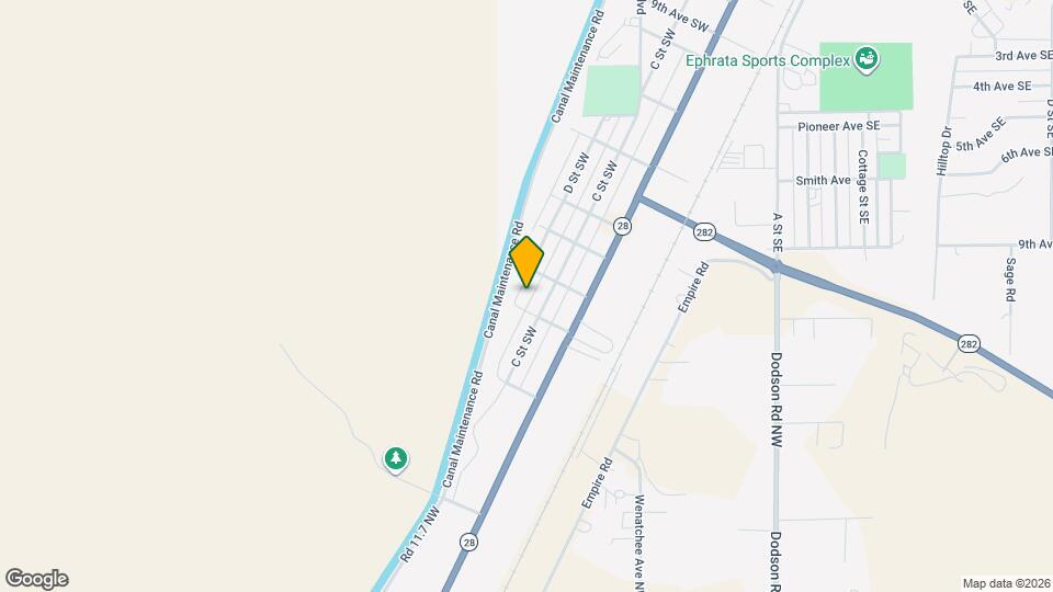 1524 D St SW Map and Location Details