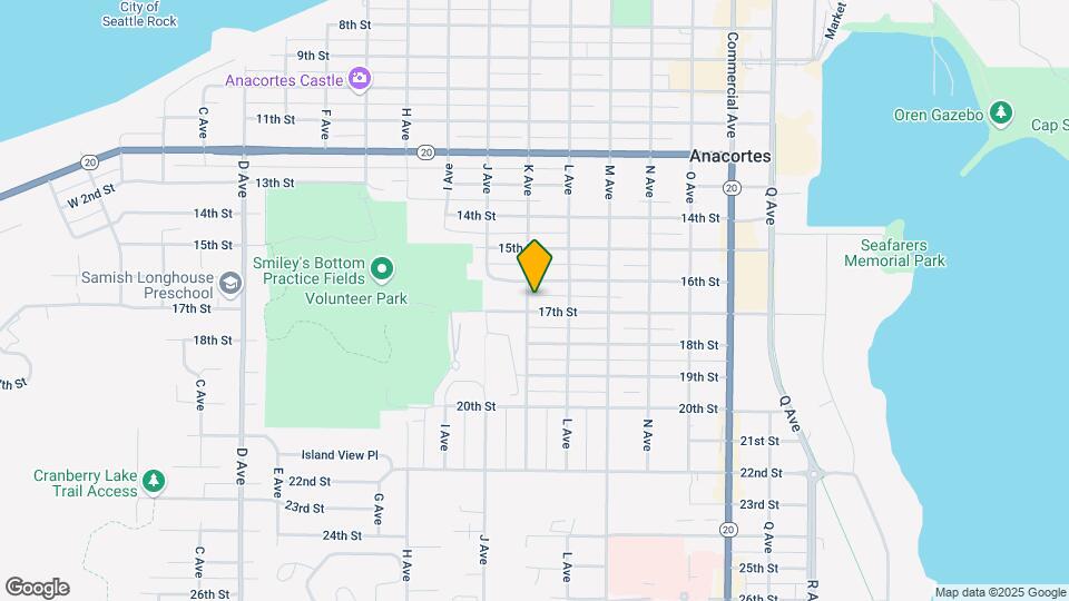 1617 K Ave Map and Location Details