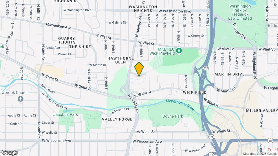5511 W Martin Dr Map and Location Details