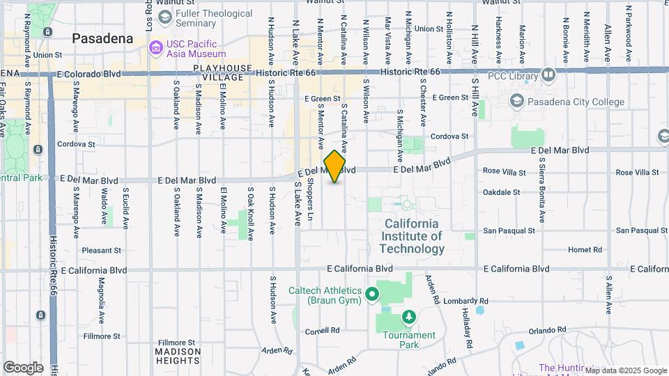 339 S Catalina Ave Map and Location Details