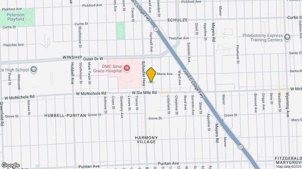 17147 Hartwell St, Unit Turner properties Map and Location Details