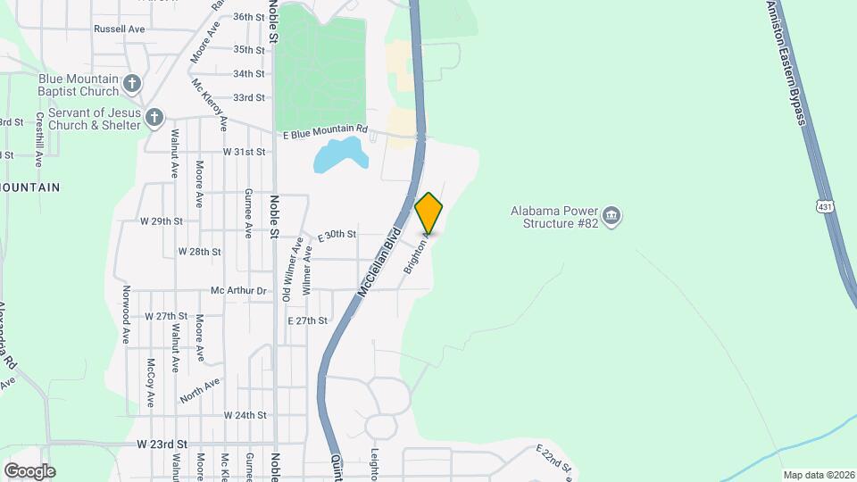 2911 Brighton Ave Map and Location Details