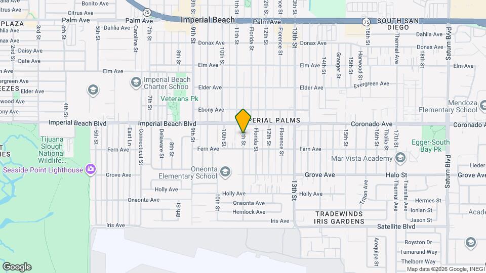 1174 11th St Map and Location Details