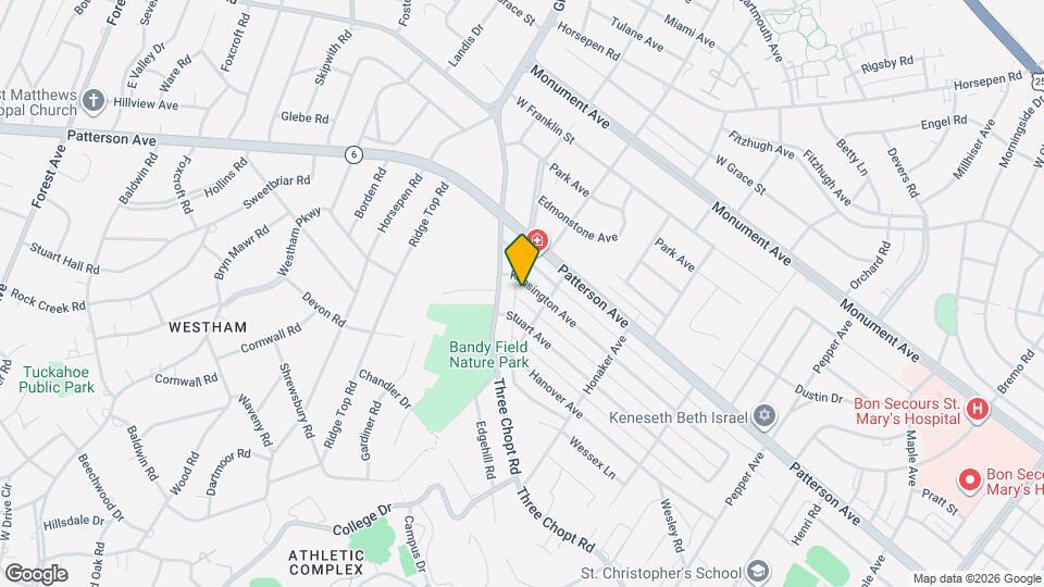 6817 Kensington Ave Map and Location Details