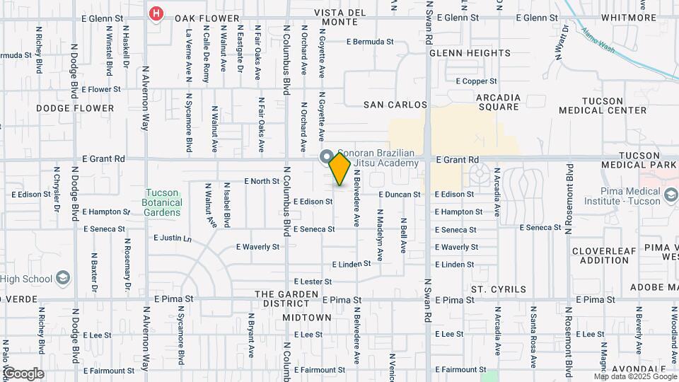 2224 N Ralph Ave Mapa y Detalles de la Ubicación