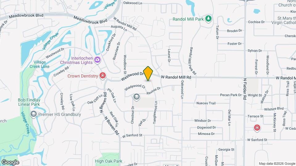 1013 Tanglewood Ln Map and Location Details