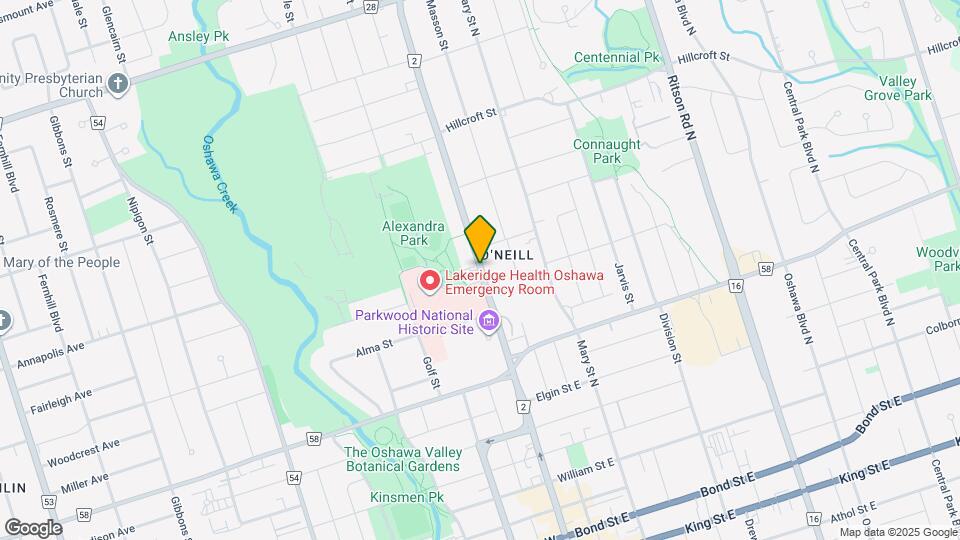 359 Simcoe St N Map and Location Details