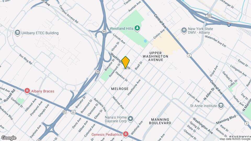 131 Clermont St Mapa y Detalles de la Ubicación