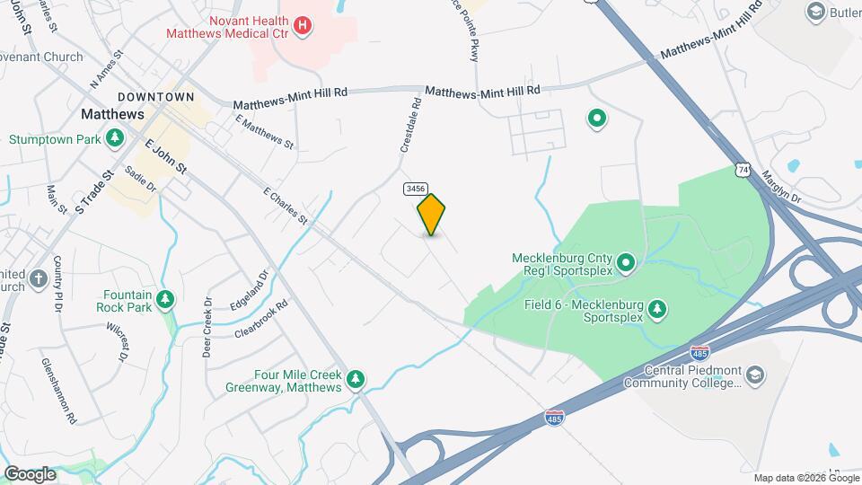 905 Matthews School Rd Mapa y Detalles de la Ubicación