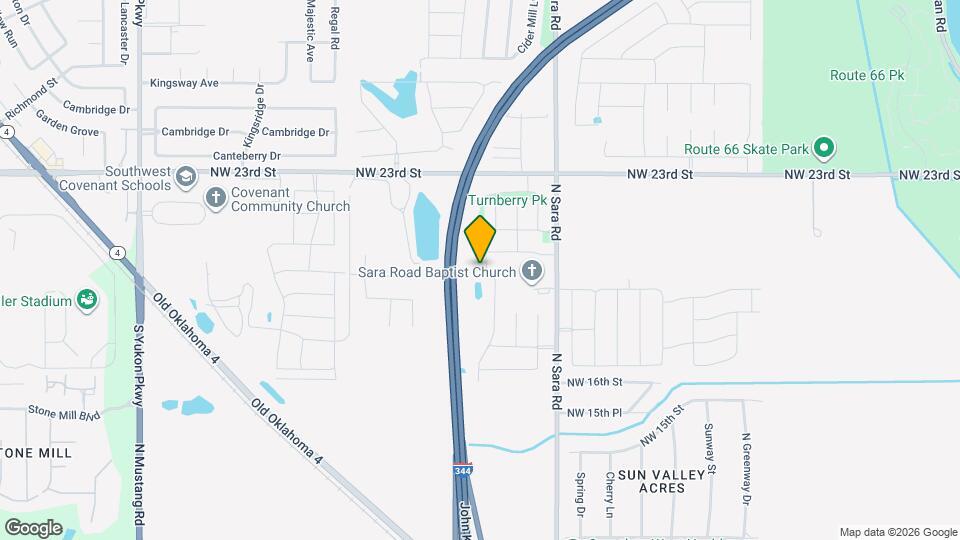 2025 Sara Vista Dr Map and Location Details