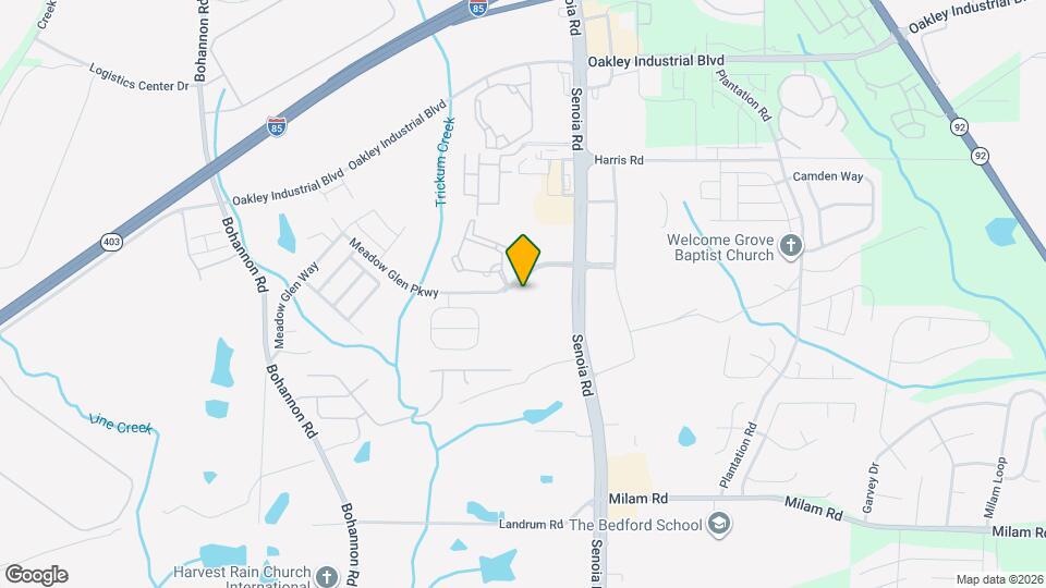 Meadow Glen Map and Location Details