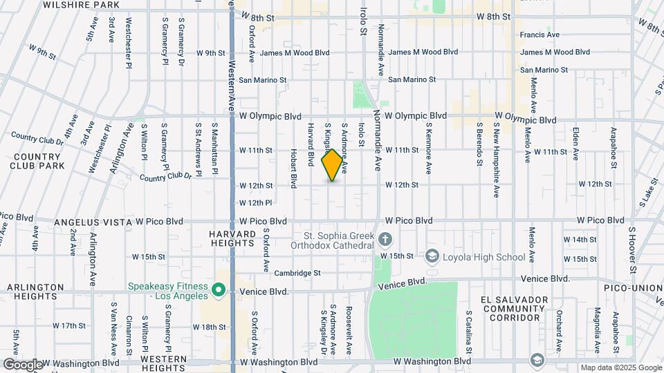 2758 W 12th St Mapa y Detalles de la Ubicación