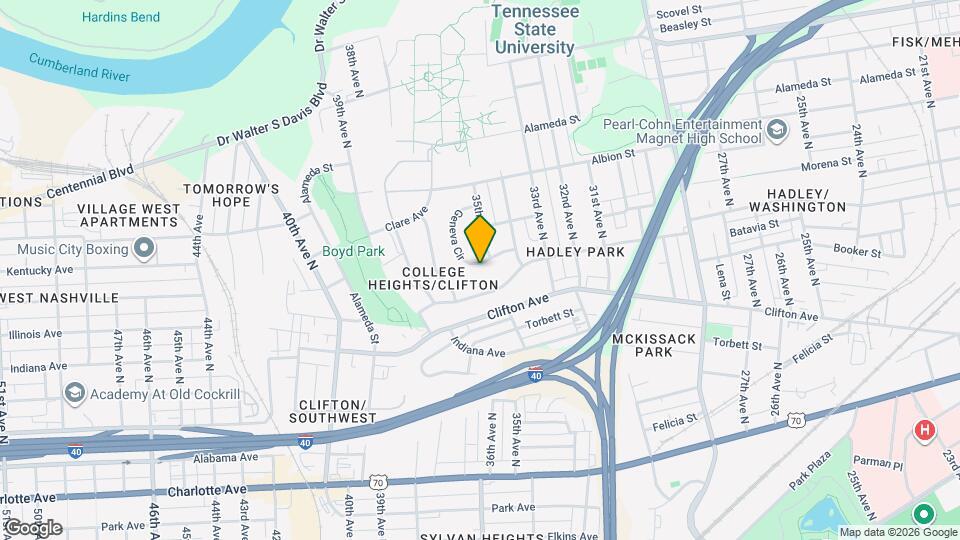 3503 Geneva Cir Map and Location Details