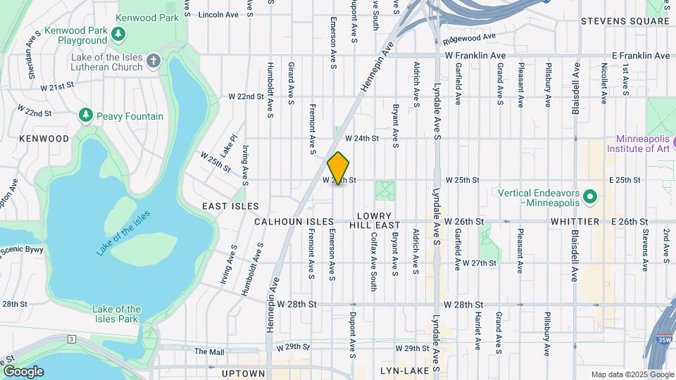 2513 Emerson Ave S Map and Location Details