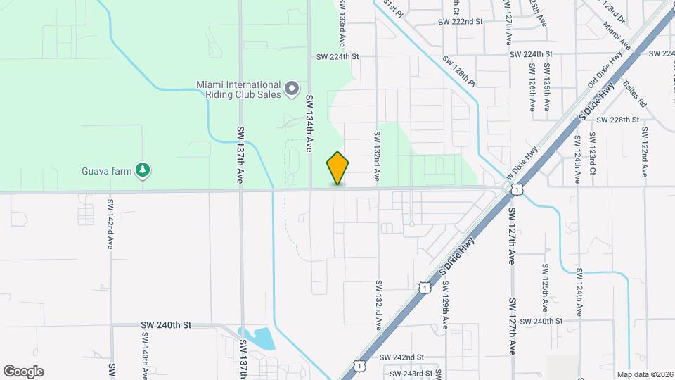 13316 SW 232nd St Map and Location Details