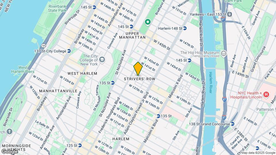 250 W 139th St Map and Location Details