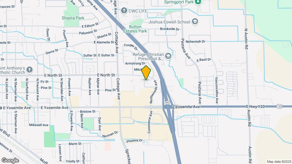 256 N McNary Cor Map and Location Details