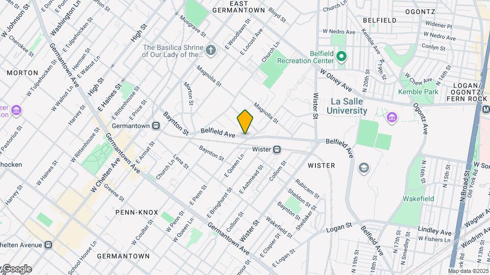 5301 Belfield Ave Map and Location Details