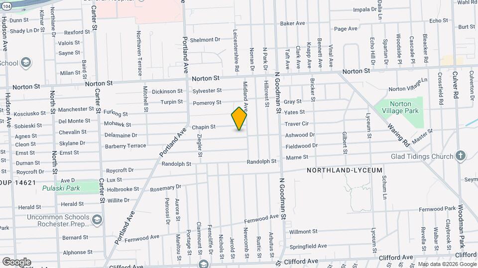 206 Grafton St Map and Location Details