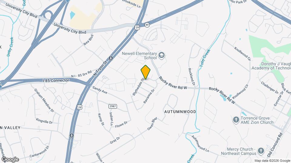 7111 Smithton Ln Map and Location Details