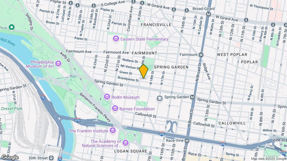 1831 Brandywine St Mapa y Detalles de la Ubicación