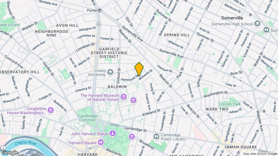 61 Museum St, Unit 1 Map and Location Details