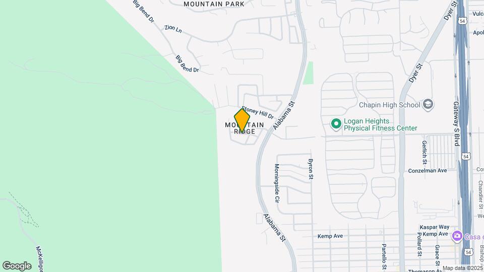 3232 Ridge View Ln Map and Location Details