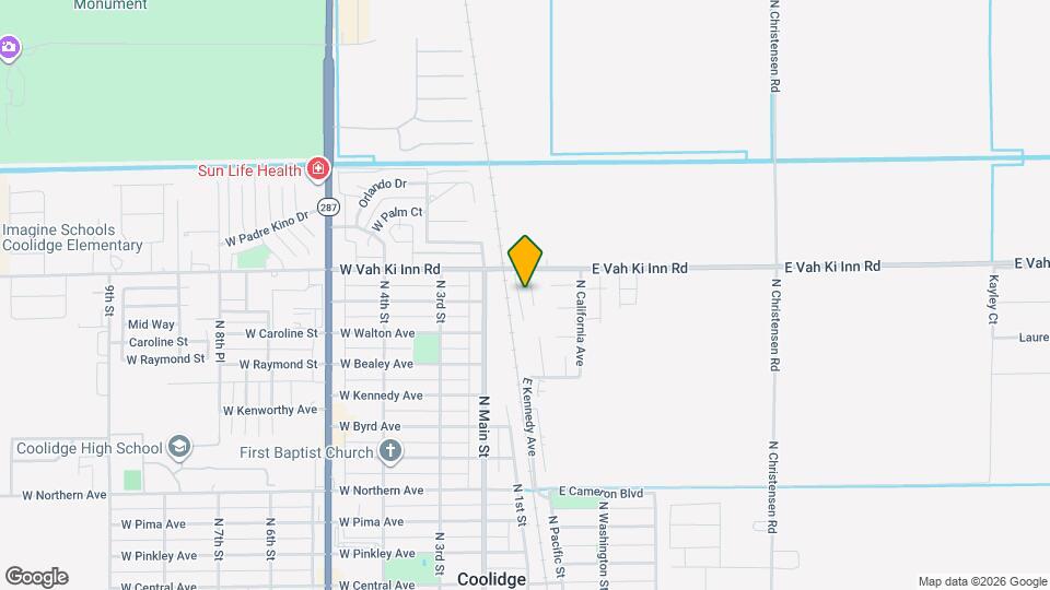 940 N Sonora St Map and Location Details