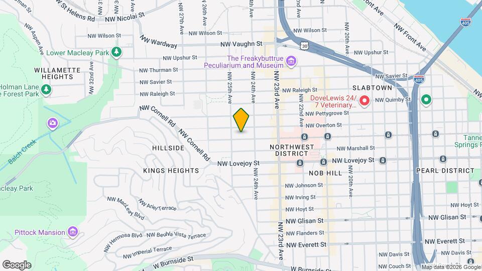 2455 NW Northrup St Map and Location Details