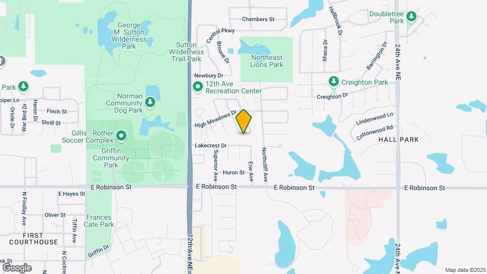 1502 Briar Meadow Rd Map and Location Details
