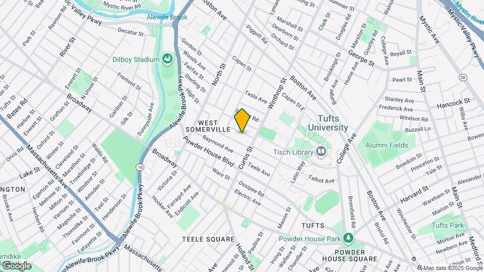 24 Curtis Ave Map and Location Details