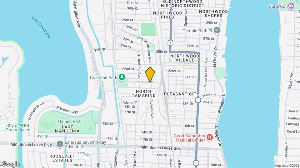 2009-2015 Division Ave Map and Location Details