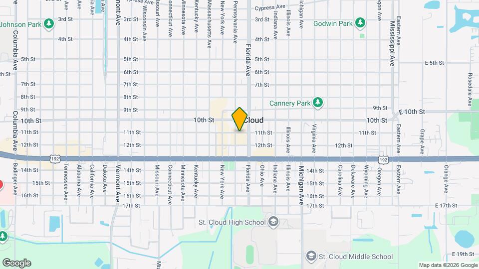 1117 11th St Map and Location Details