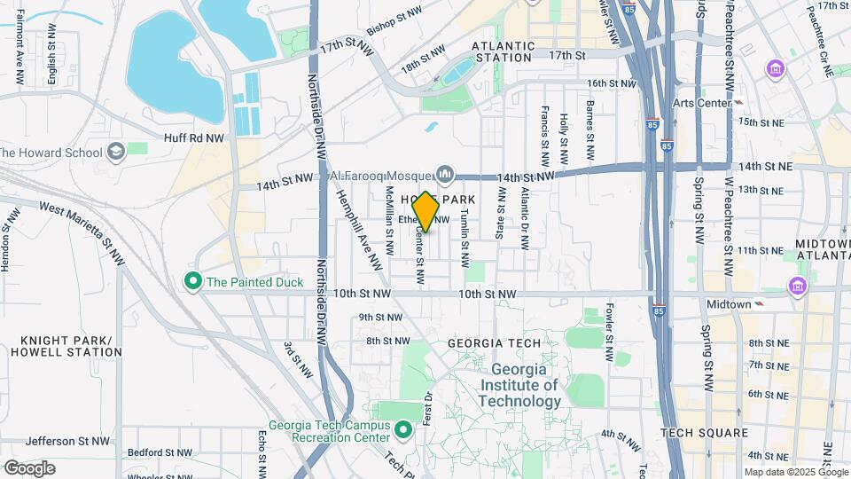 1061 Center St NW Map and Location Details