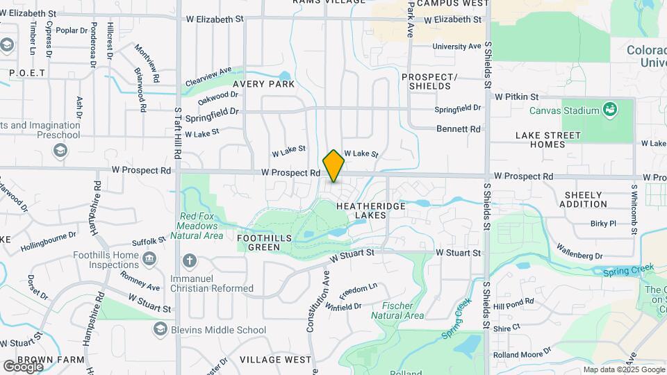 1626 Foxhall Ct Map and Location Details