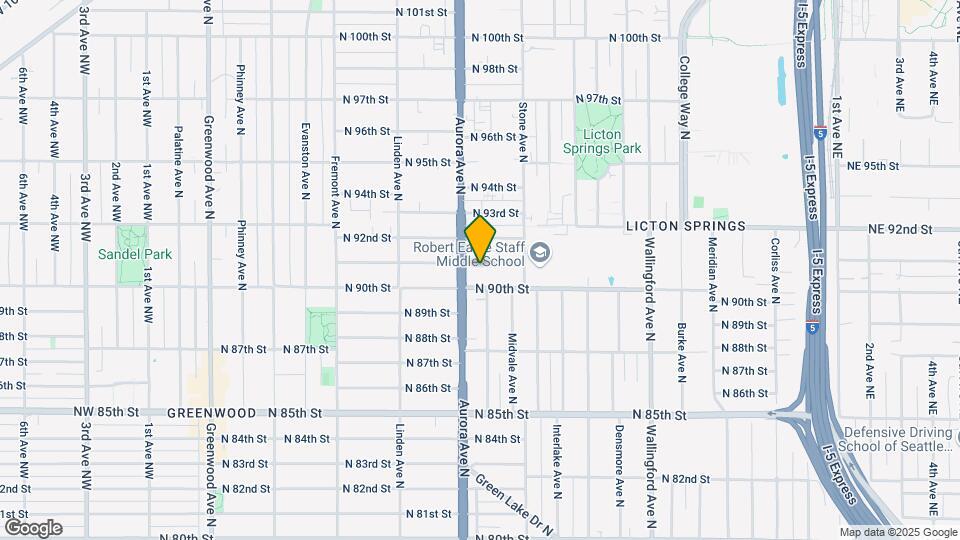 1115 91st St Map and Location Details