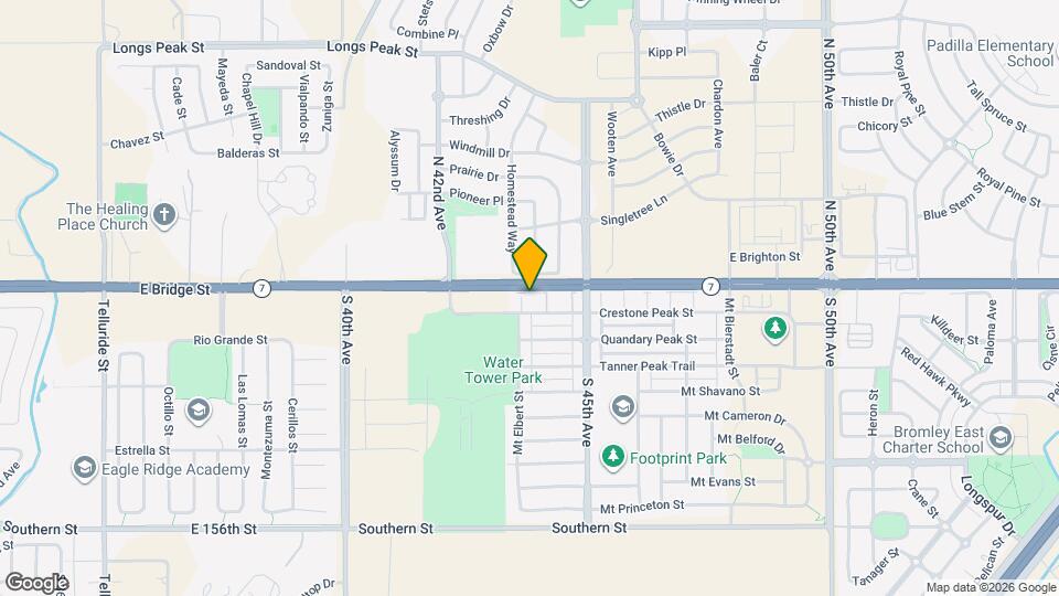 4315 Crestone Peak St Map and Location Details