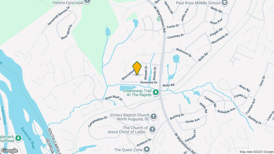 1421 Wapoo Dr Map and Location Details