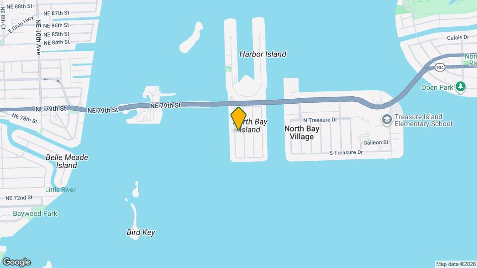 7601 Beach View Dr Map and Location Details