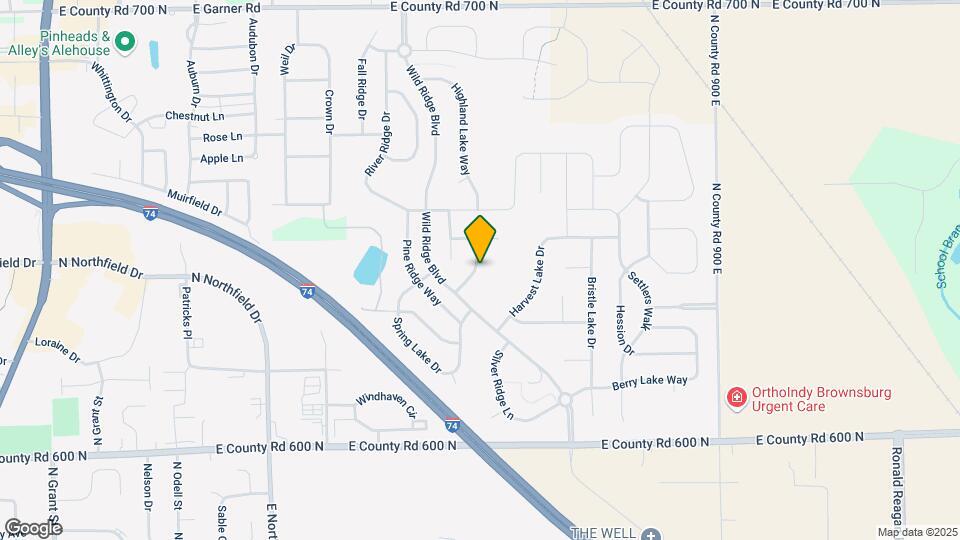 920 Maple Lake Way Map and Location Details
