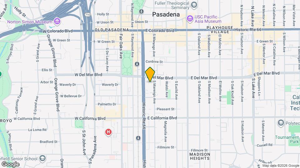 355 S Marengo Ave Map and Location Details