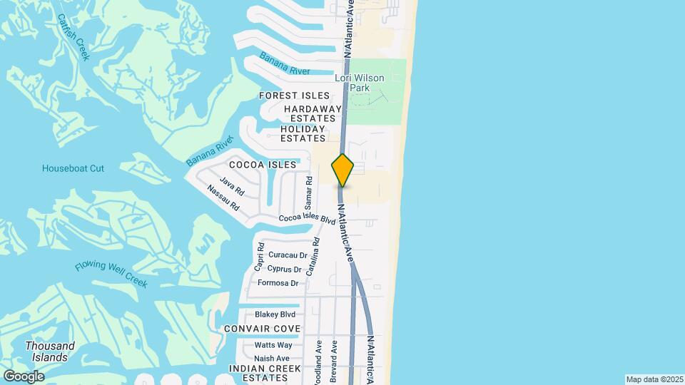 1000 N Atlantic Ave Map and Location Details