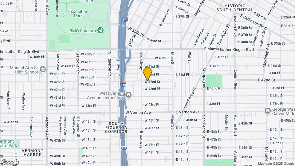 256 W 42nd St Map and Location Details