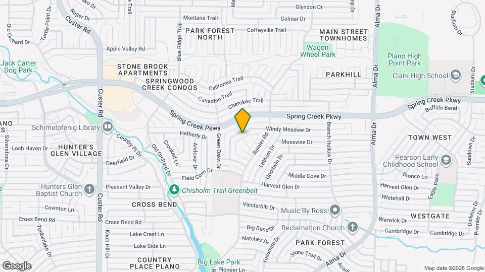 1518 Windy Meadow Dr Map and Location Details